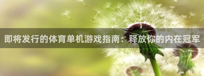 门徒娱乐注册登录地址在哪：即将发行的体育单机游戏指南：释放你的内在冠军