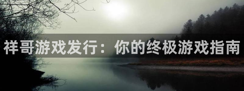 门徒娱乐登录中心：祥哥游戏发行：你的终极游戏指南